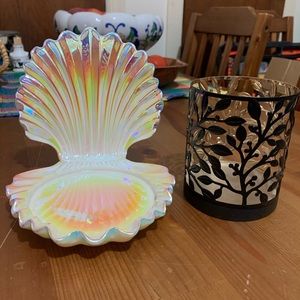 Bath and Body Works candle holders